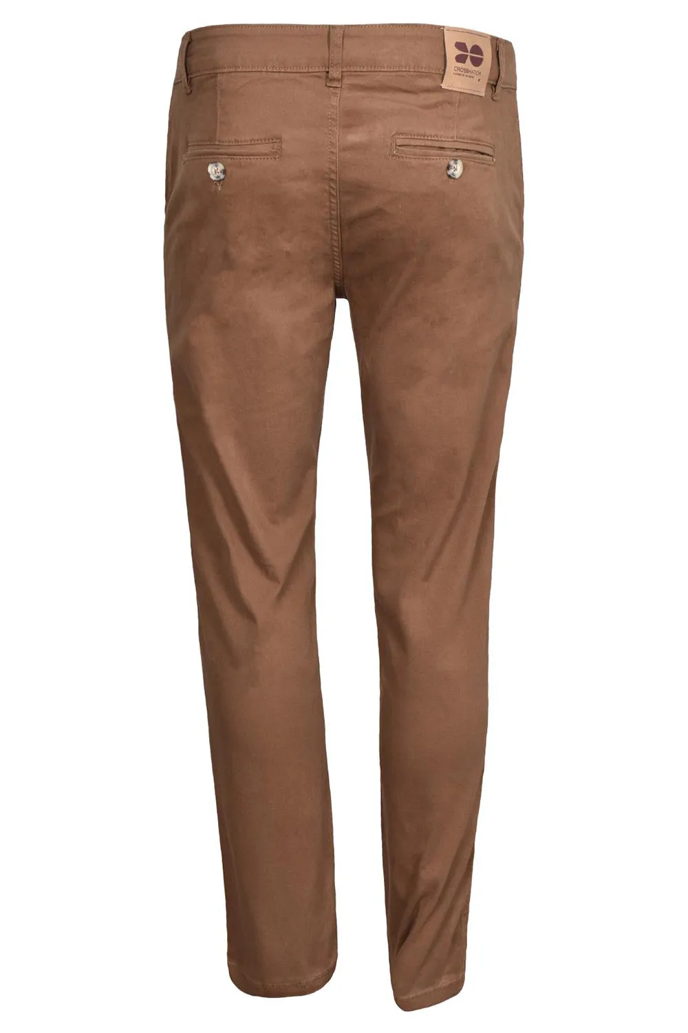 Crosshatch Mens Slim Fit Chino Pants