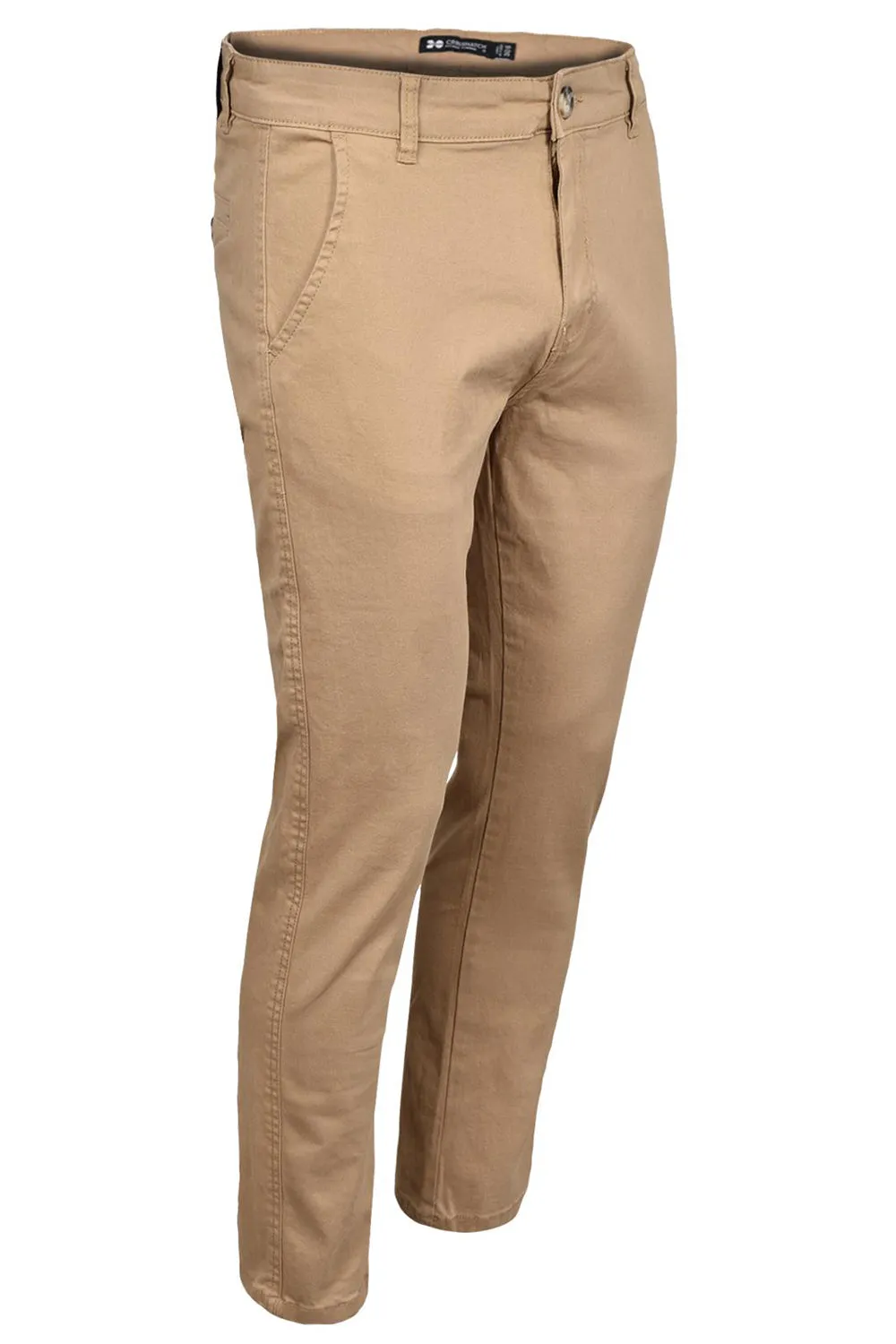 Crosshatch Mens Slim Fit Chino Pants