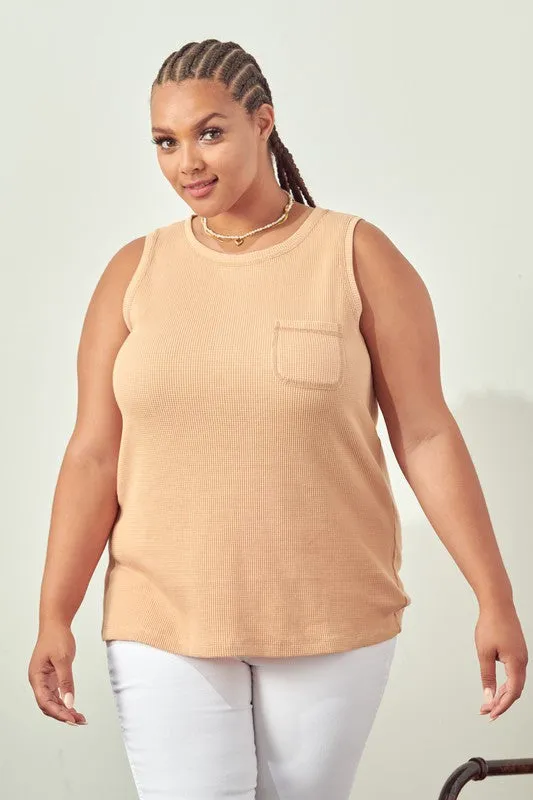 Curvy Stitch Top with Zipper Back