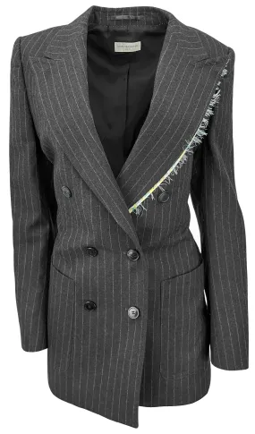 Dries Van Noten Bylee Bis Blazer in Anthracite