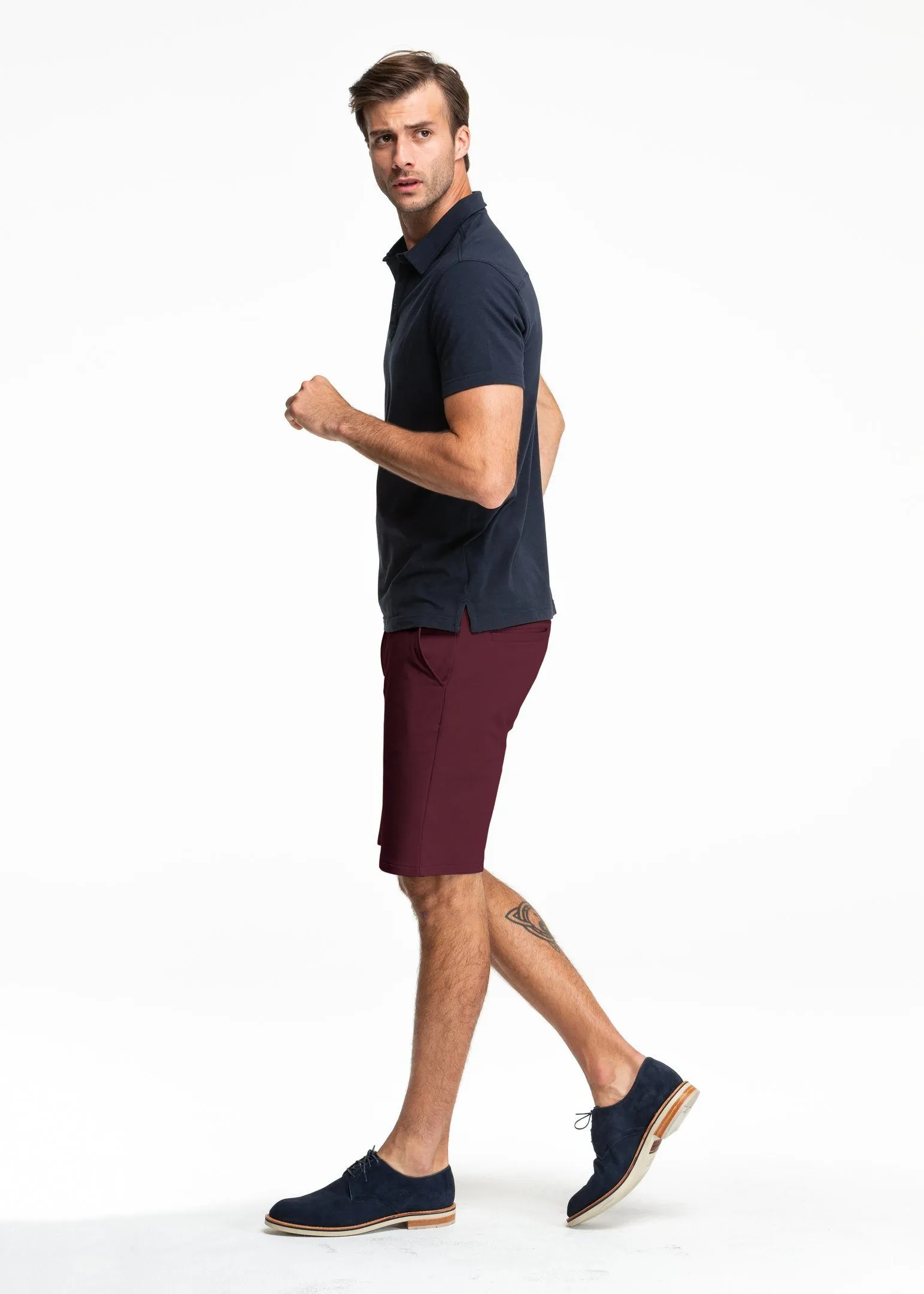 EveryDay Chino Short | Oxblood