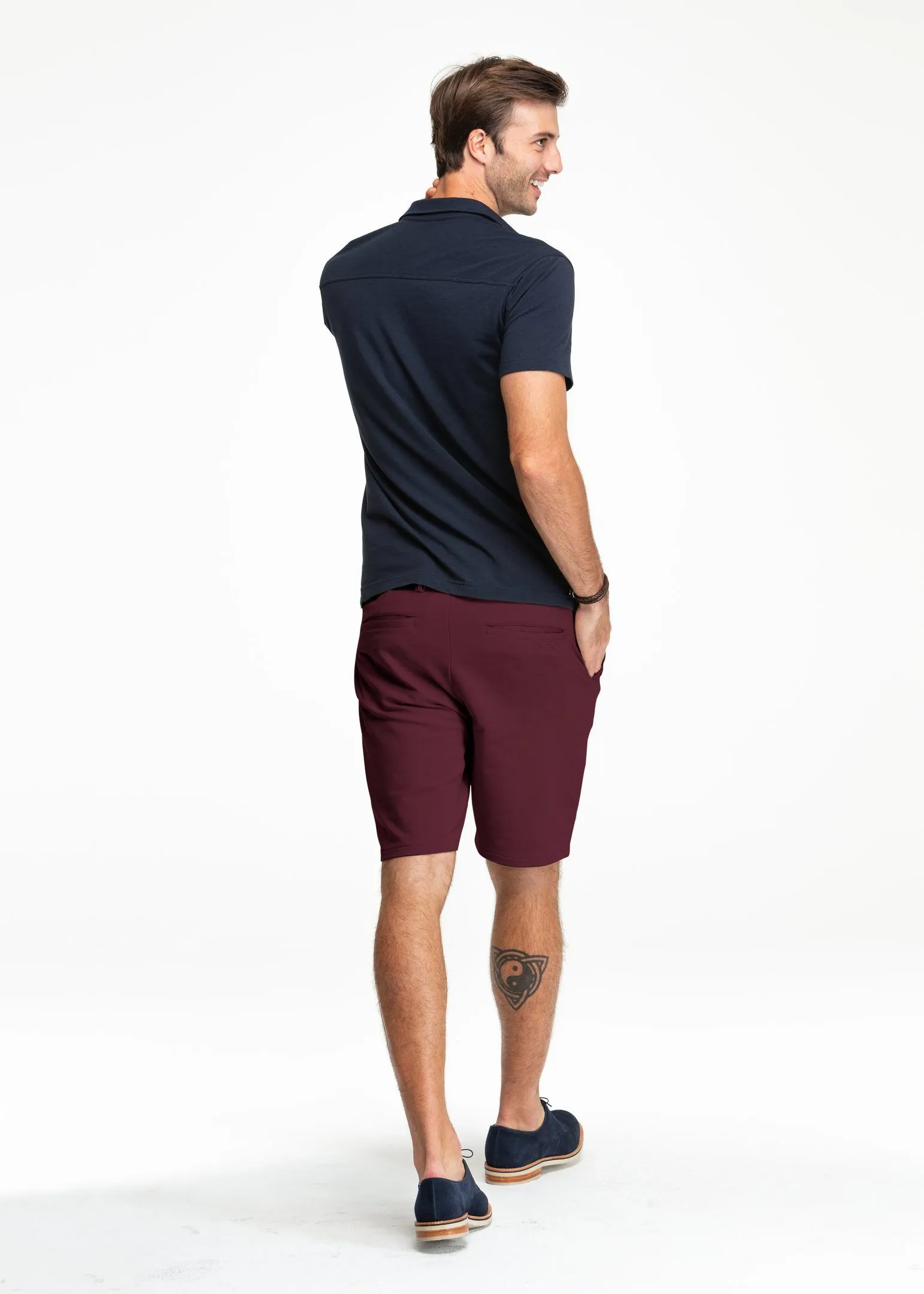 EveryDay Chino Short | Oxblood