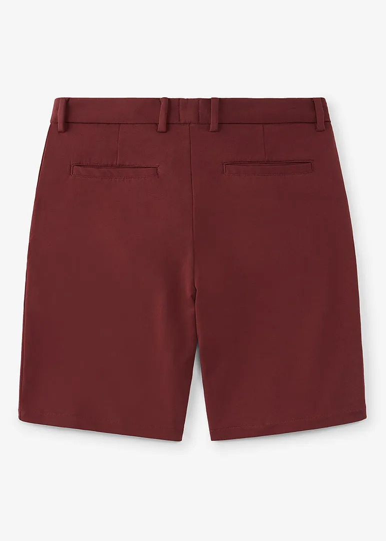 EveryDay Chino Short | Oxblood