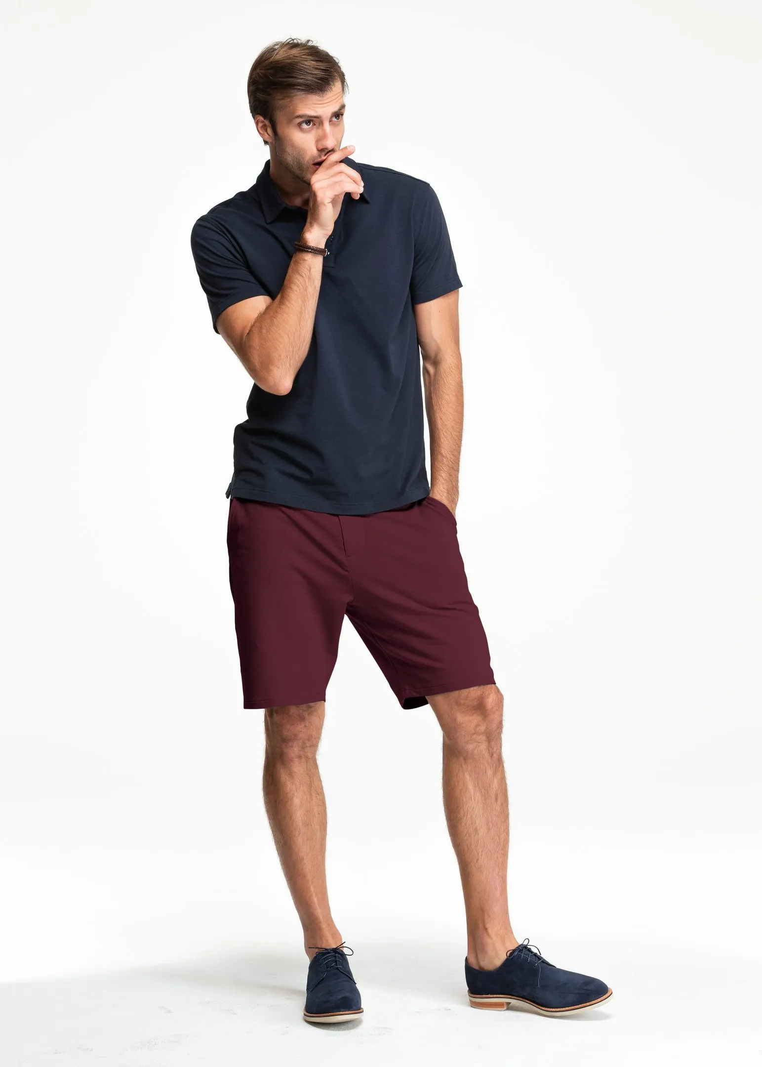 EveryDay Chino Short | Oxblood