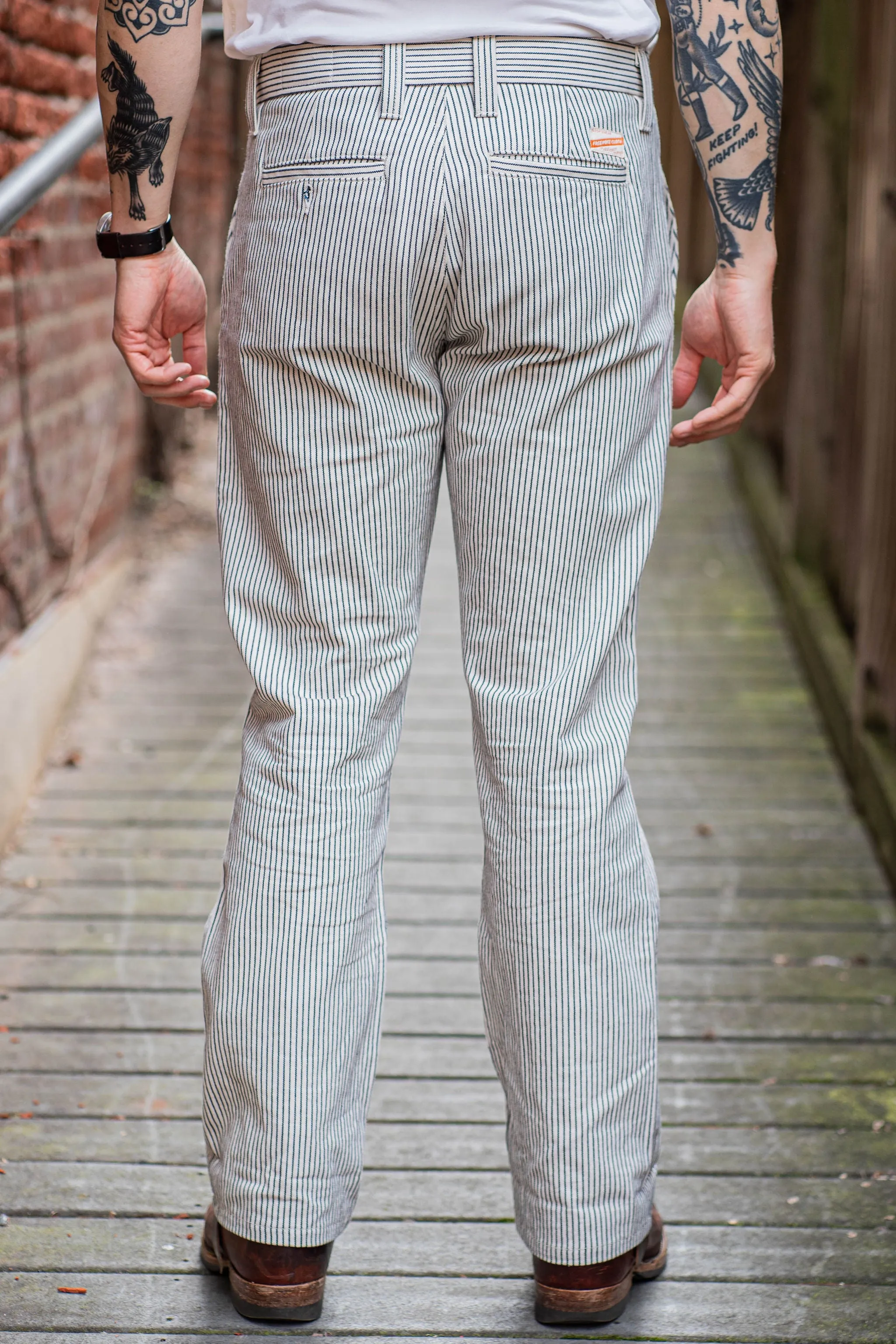 Freenote Cloth Deck Pant - Stripe