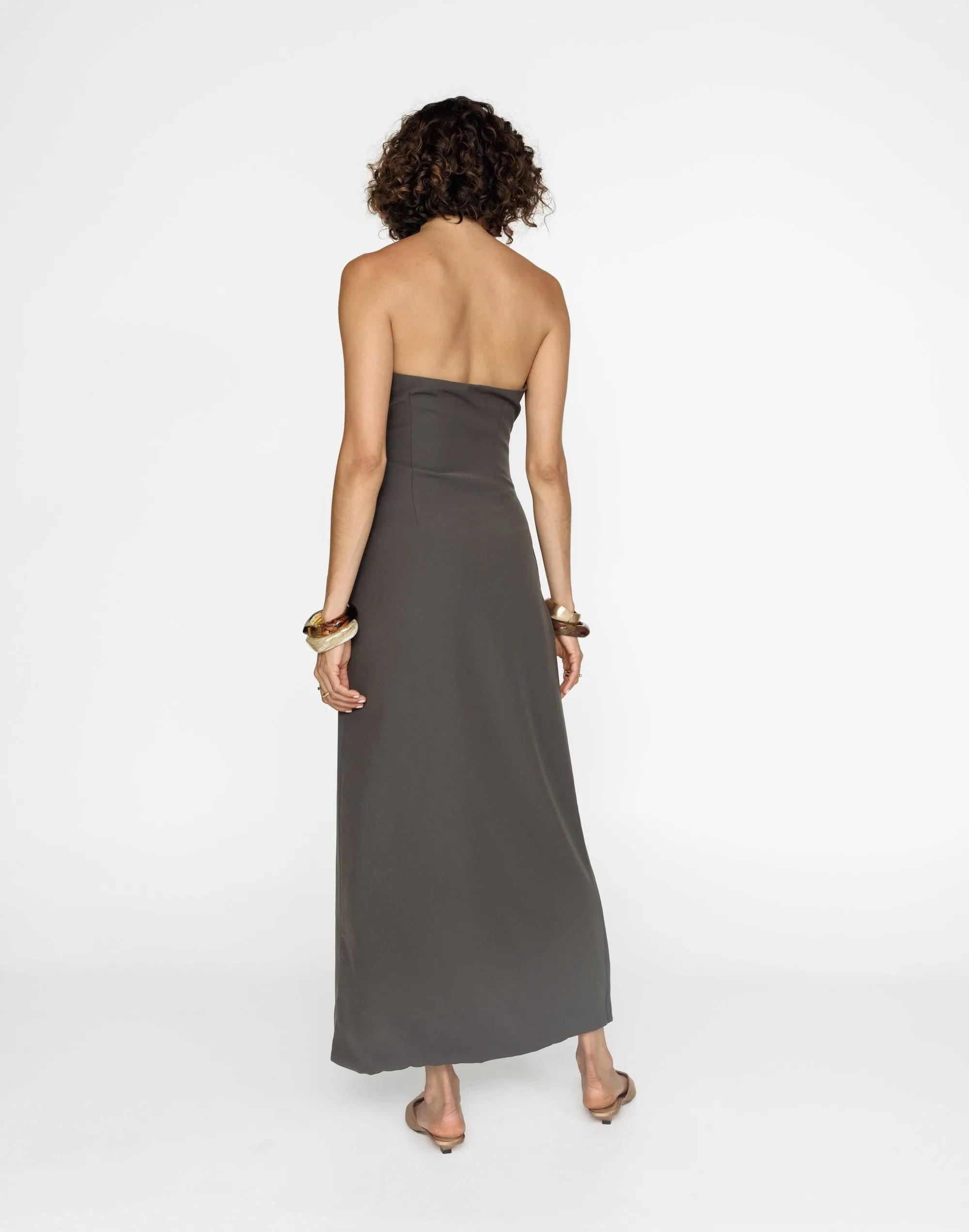 Gabby Maxi Dress (Charcoal)