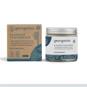 Georganics Natural Fluoride Toothpaste - English Peppermint