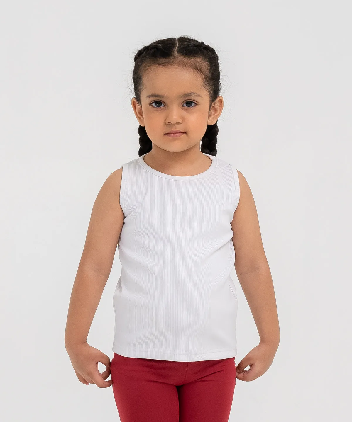 Girl's B-Fit Rib Tank Top