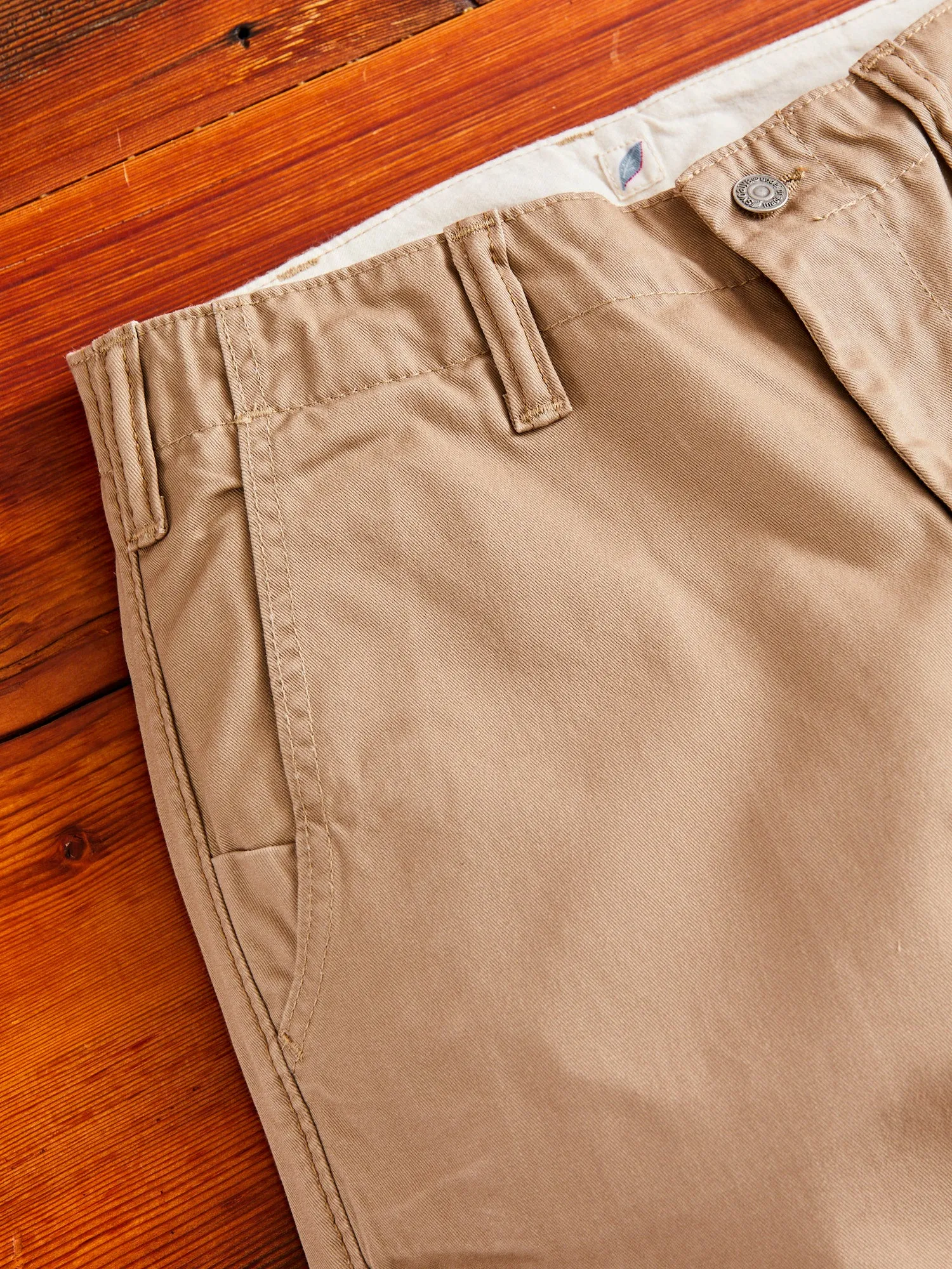 High Density Twill Chino in Beige