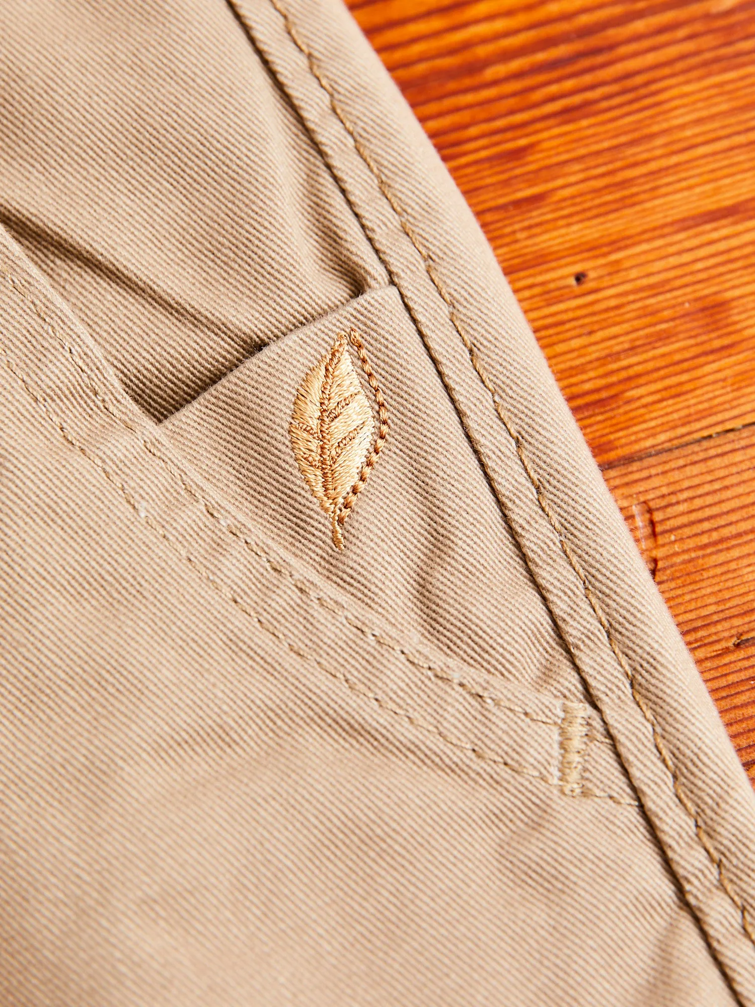 High Density Twill Chino in Beige