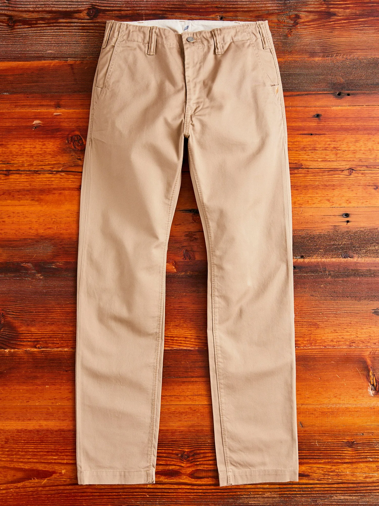 High Density Twill Chino in Beige