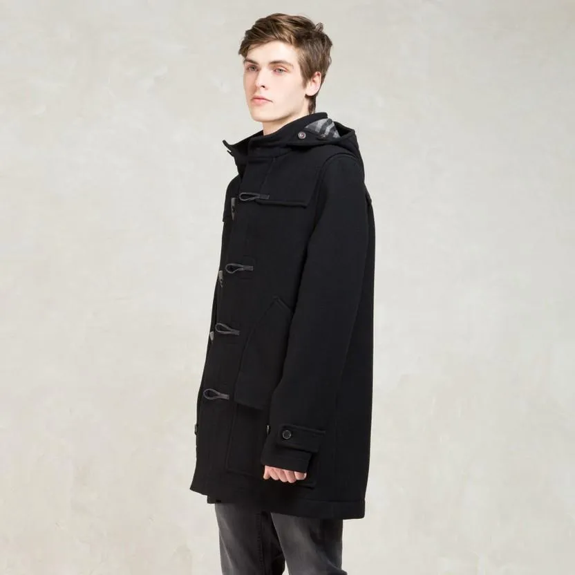 Hugh Duffel Coat (Black)