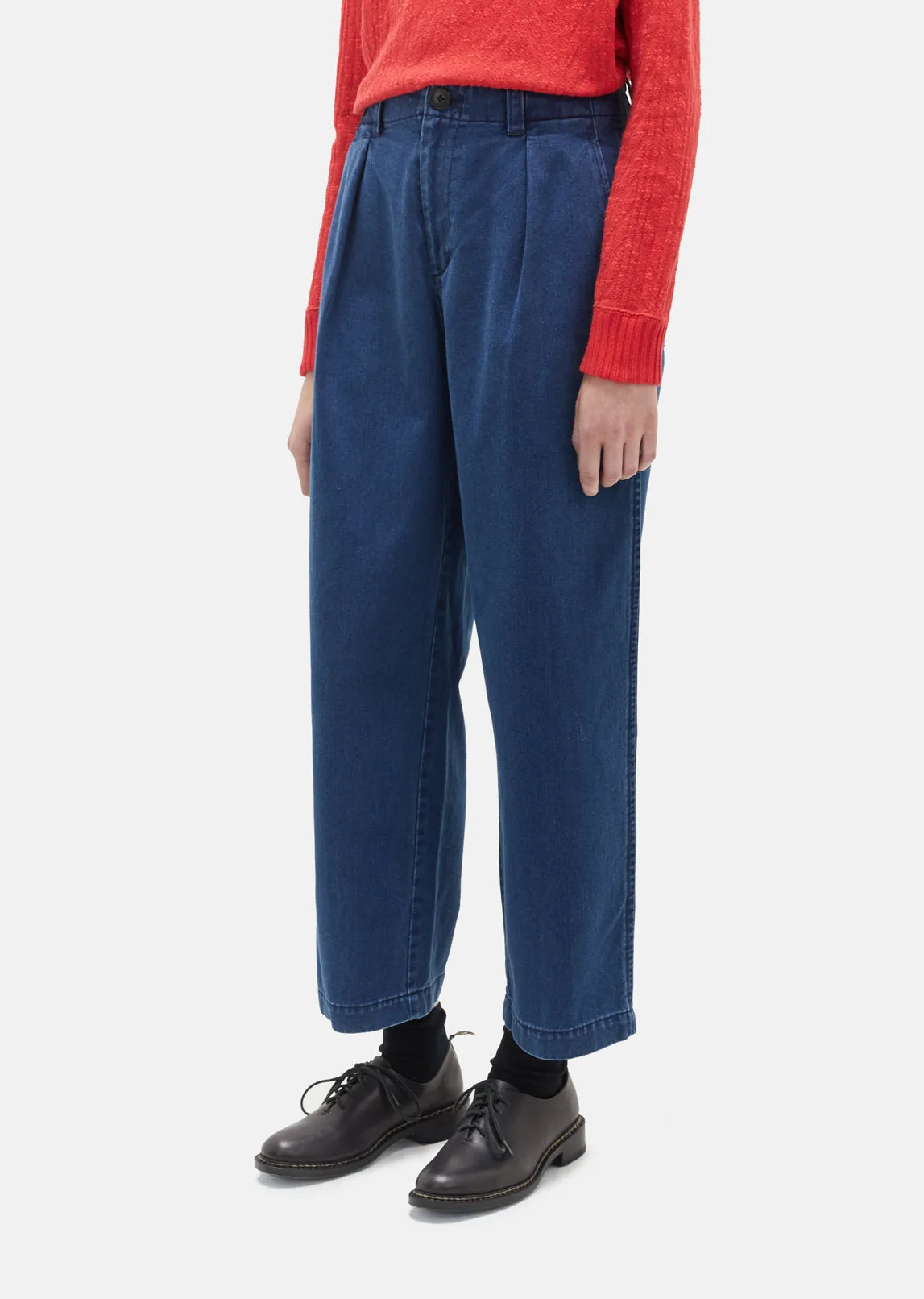 Indigo Chino Work Pants