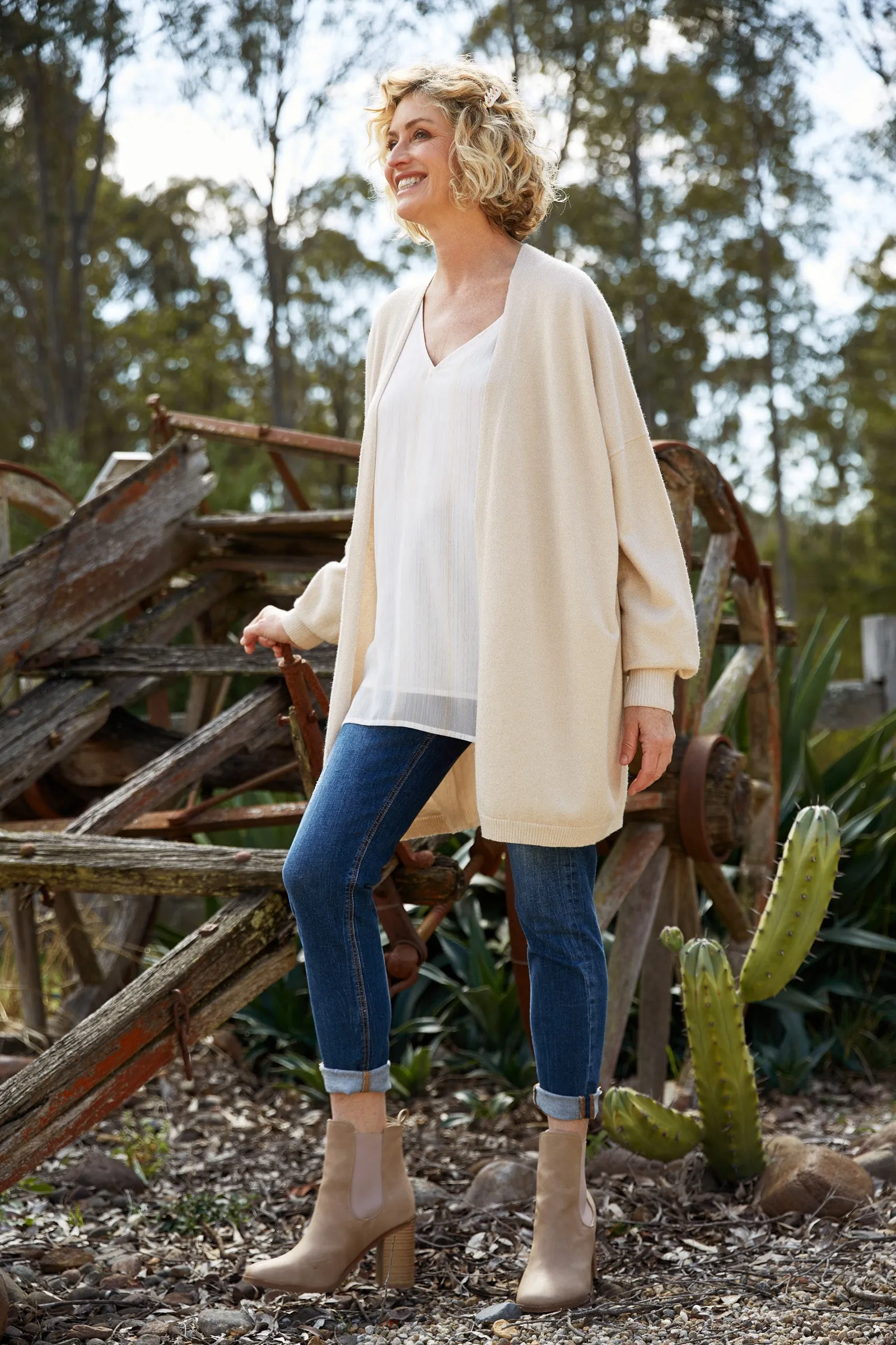 Irula Cardigan - Malt