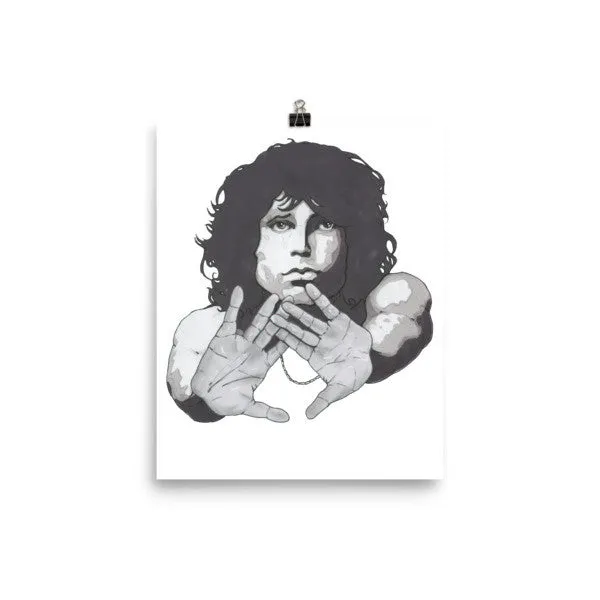 Jim Morrison by Robert Bowen Poster