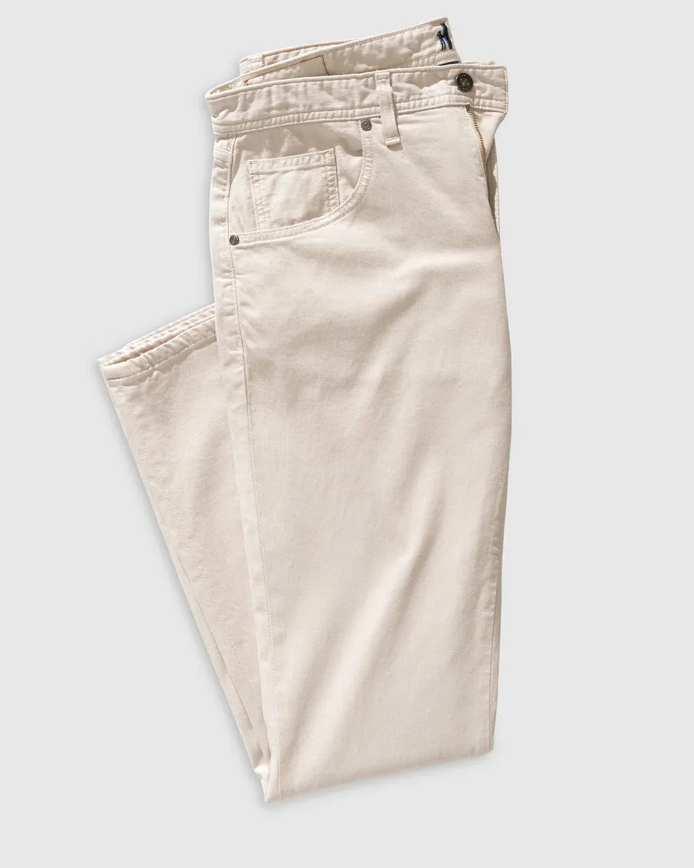 Johnnie-O Hugo 5-Pocket Pant In Stone