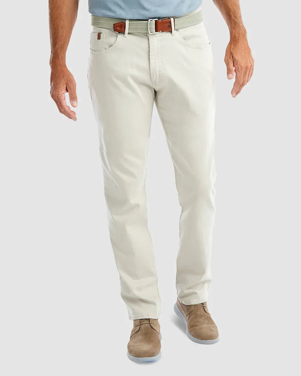 Johnnie-O Hugo 5-Pocket Pant In Stone