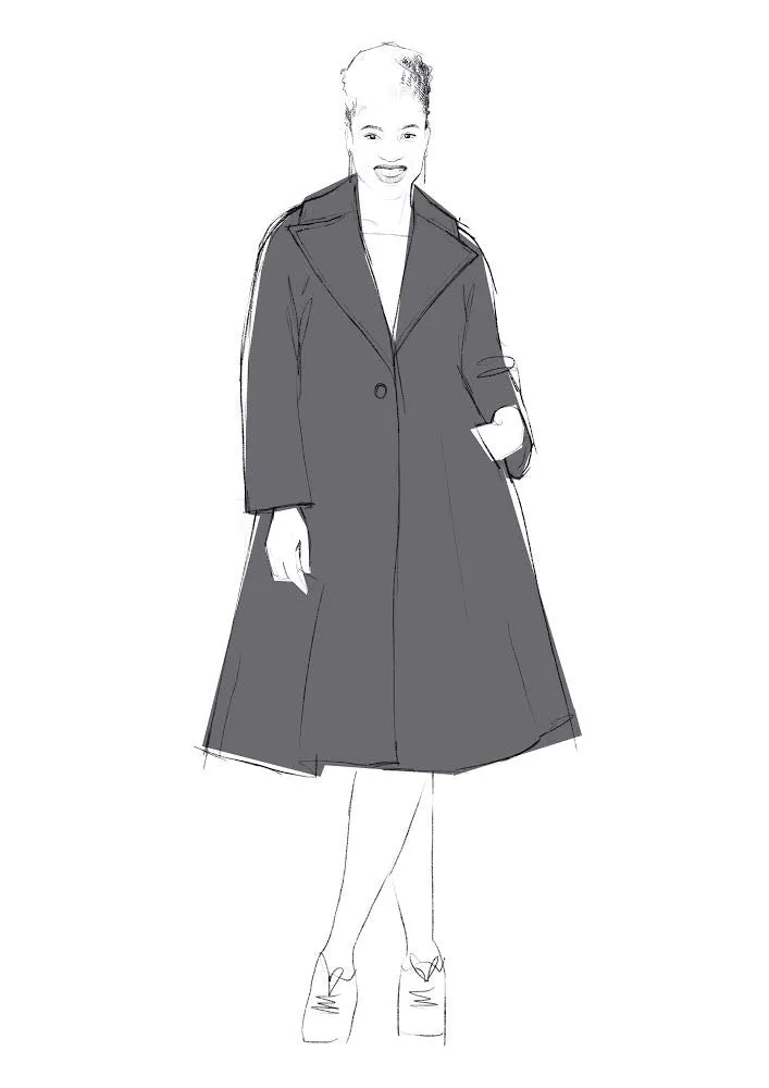 Juliet Coat - PDF Sewing Pattern