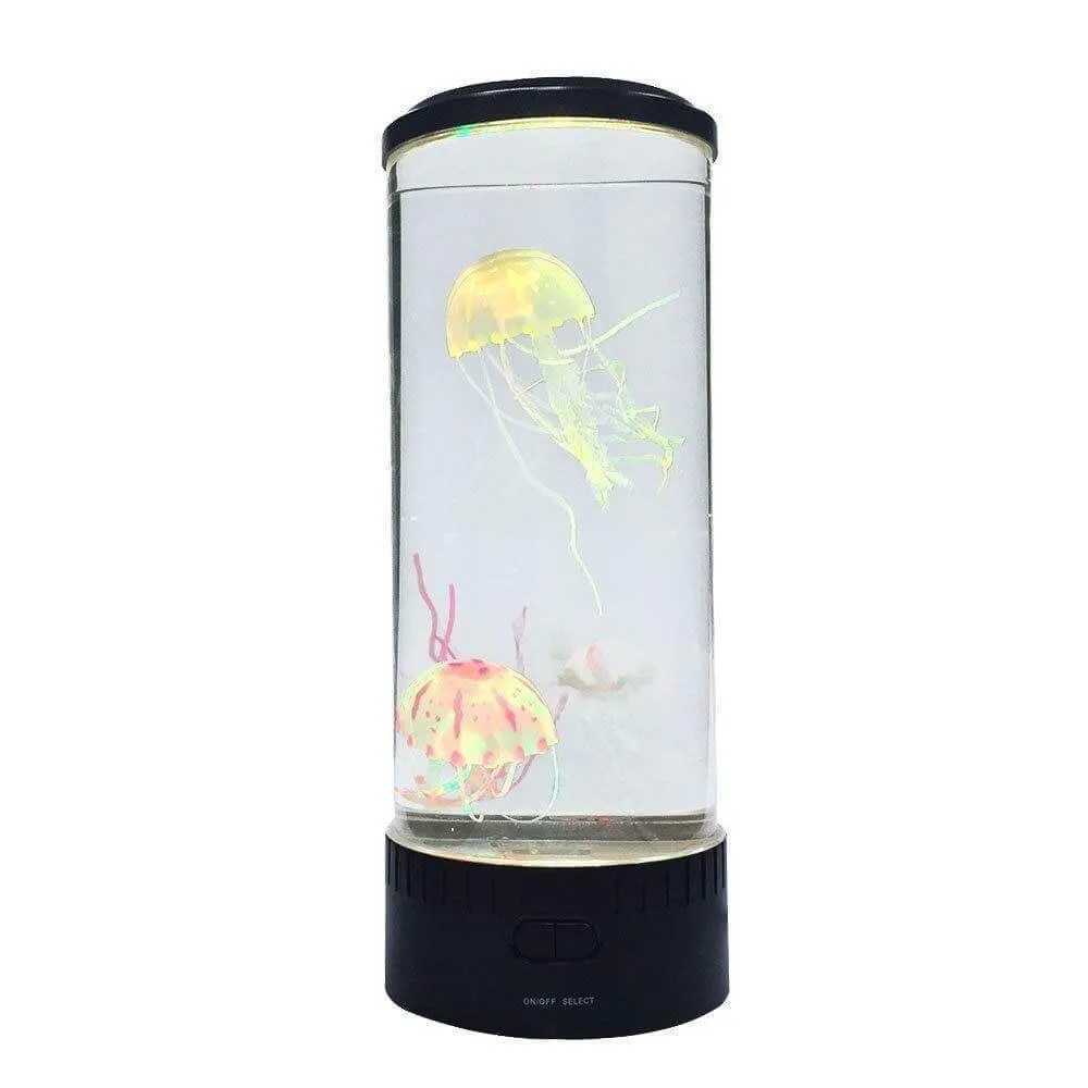 LED Remote Control Fantasy Jellyfish Tank Mood Lamp