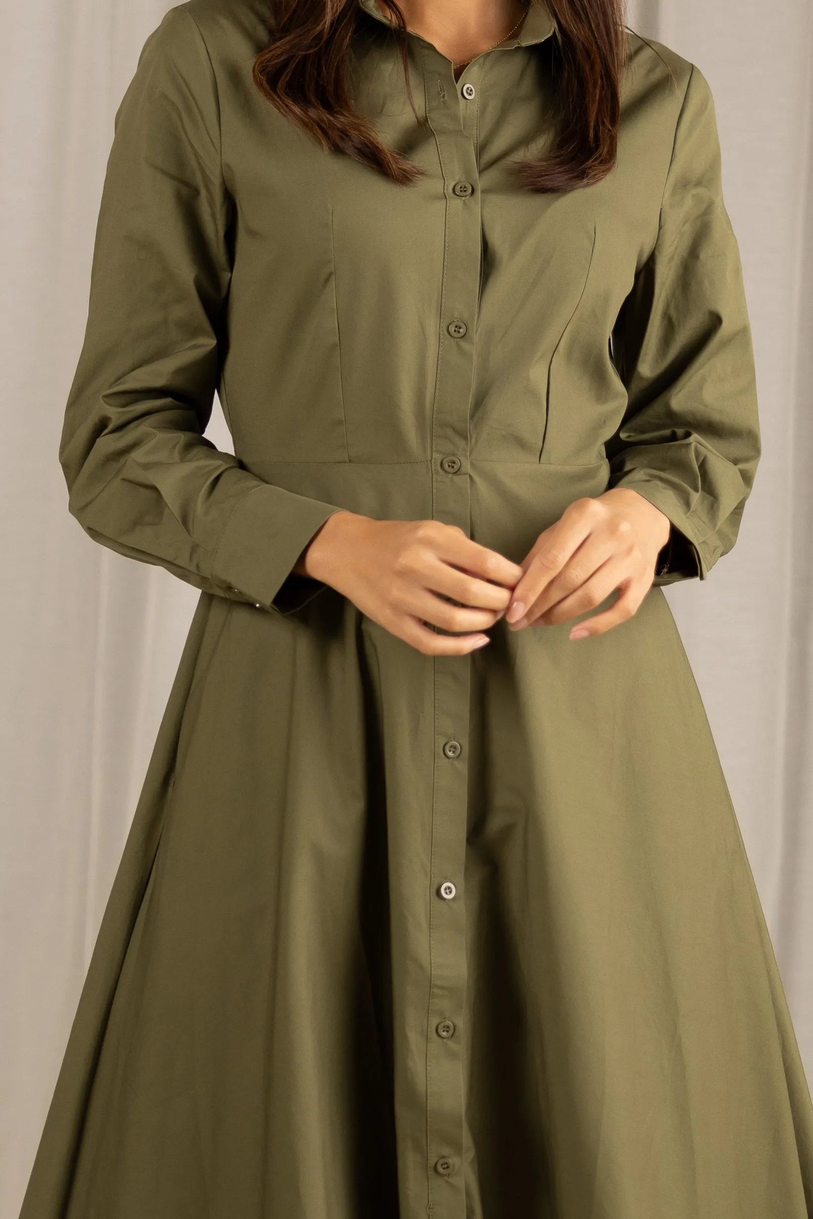 Letitia Maxi Shirt Dress