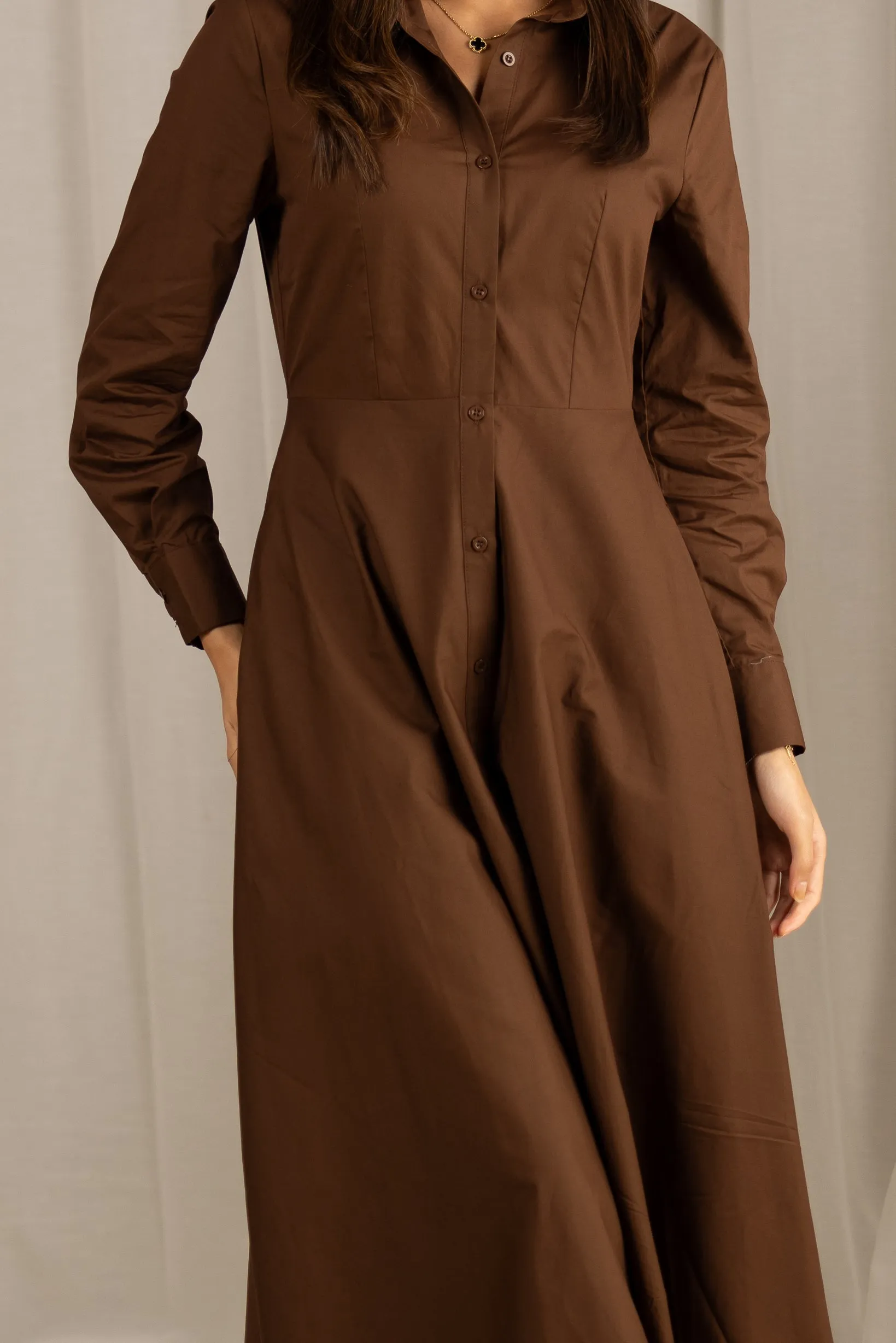 Letitia Maxi Shirt Dress