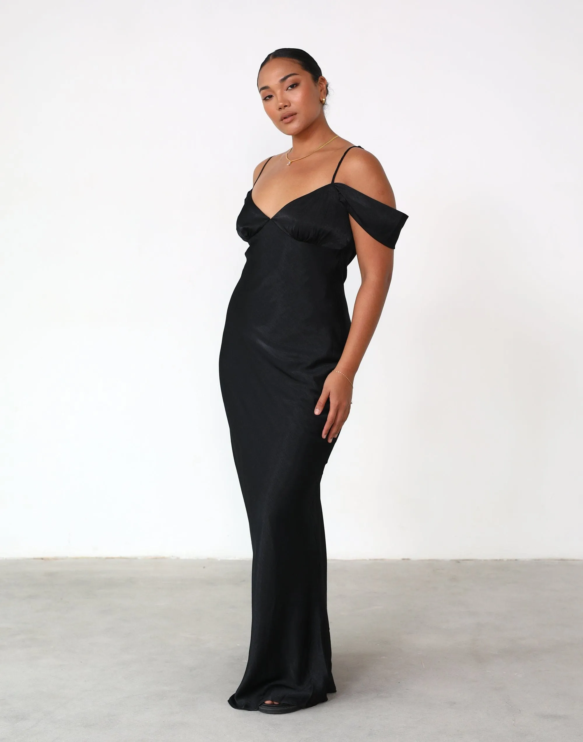 Lily Maxi Dress (Black)