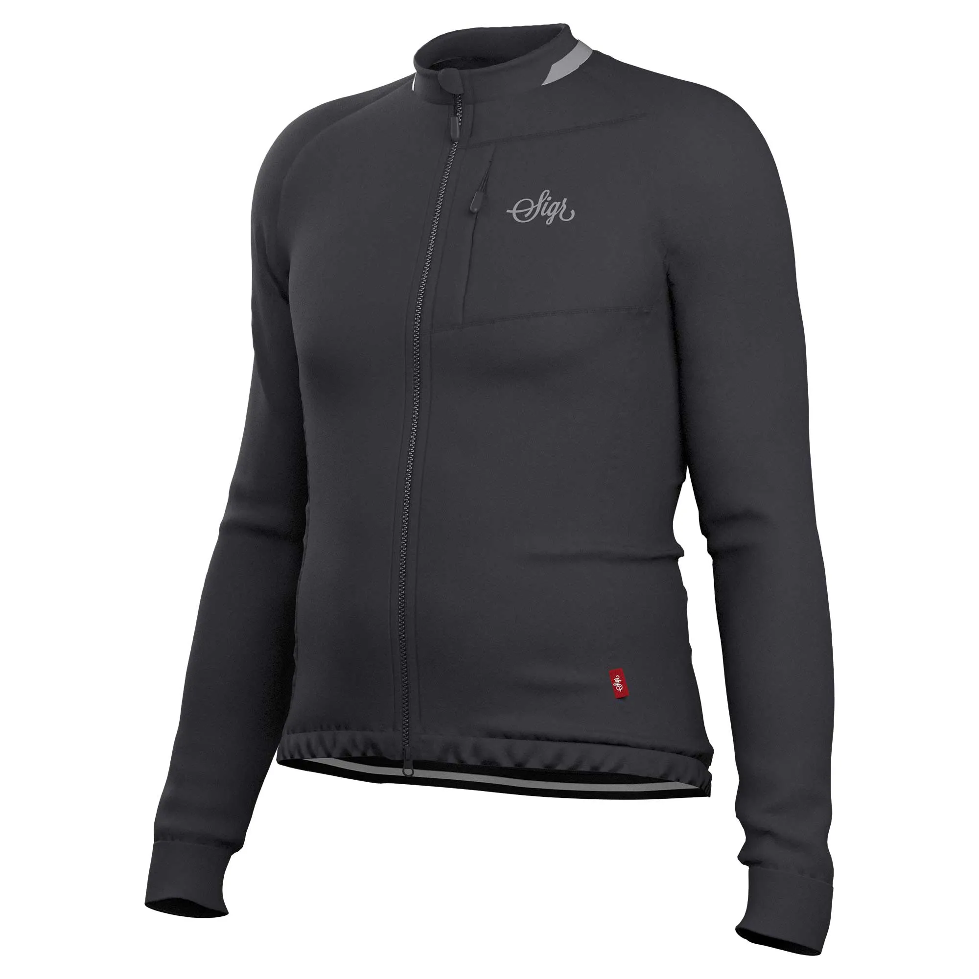 Ljung Black Men's Warmer Long Sleeved Cycling Jersey