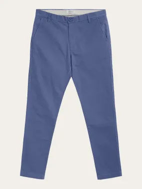 LUCA slim twill chino pants - Vintage Indigo