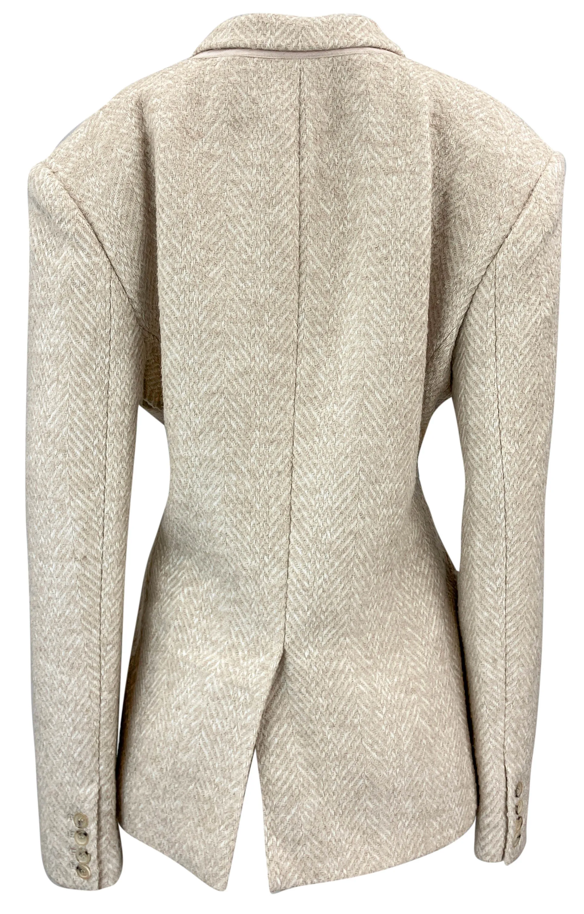 Magda Butrym Blazer in Beige