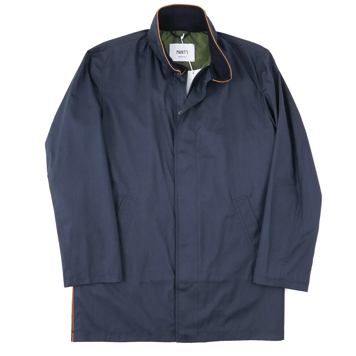 Manto Lightweight Wool Car Coat