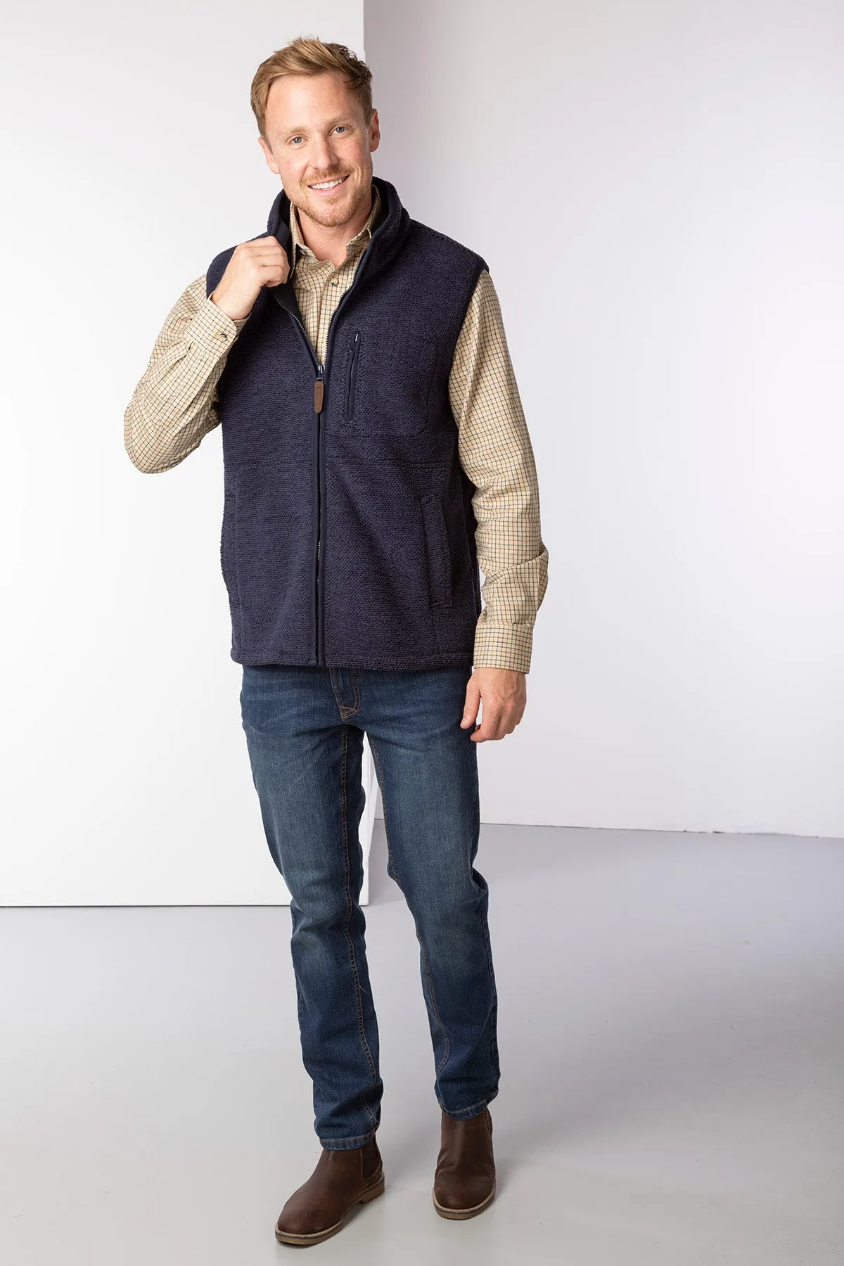 Men's Fleece Gilet - Cowlam