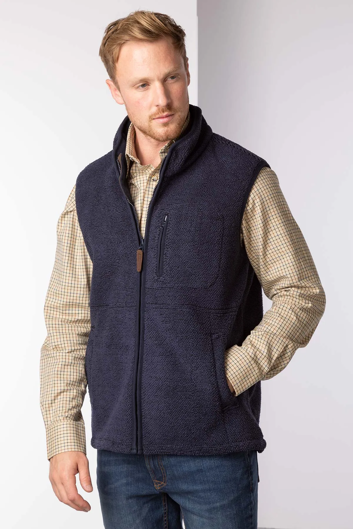 Men's Fleece Gilet - Cowlam