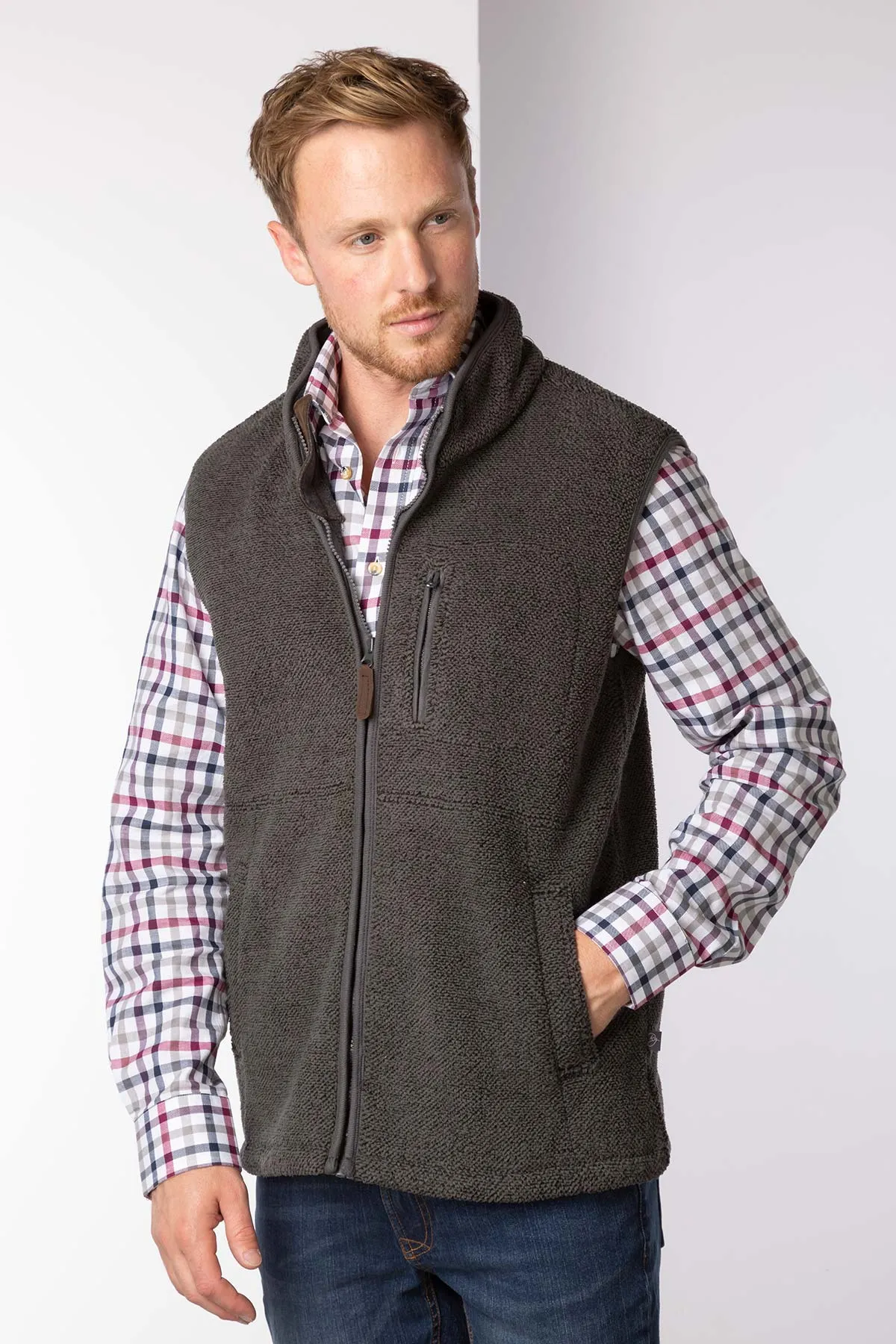 Men's Fleece Gilet - Cowlam