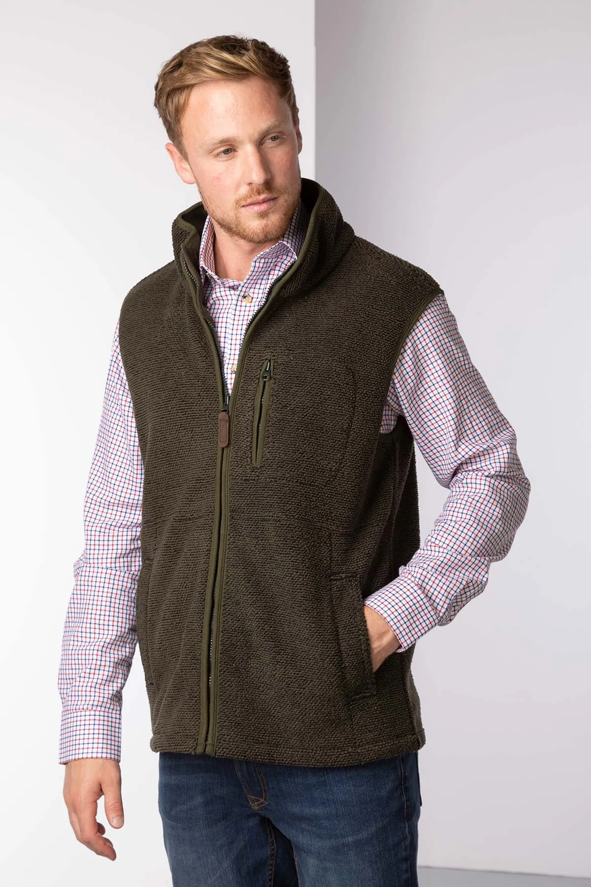 Men's Fleece Gilet - Cowlam