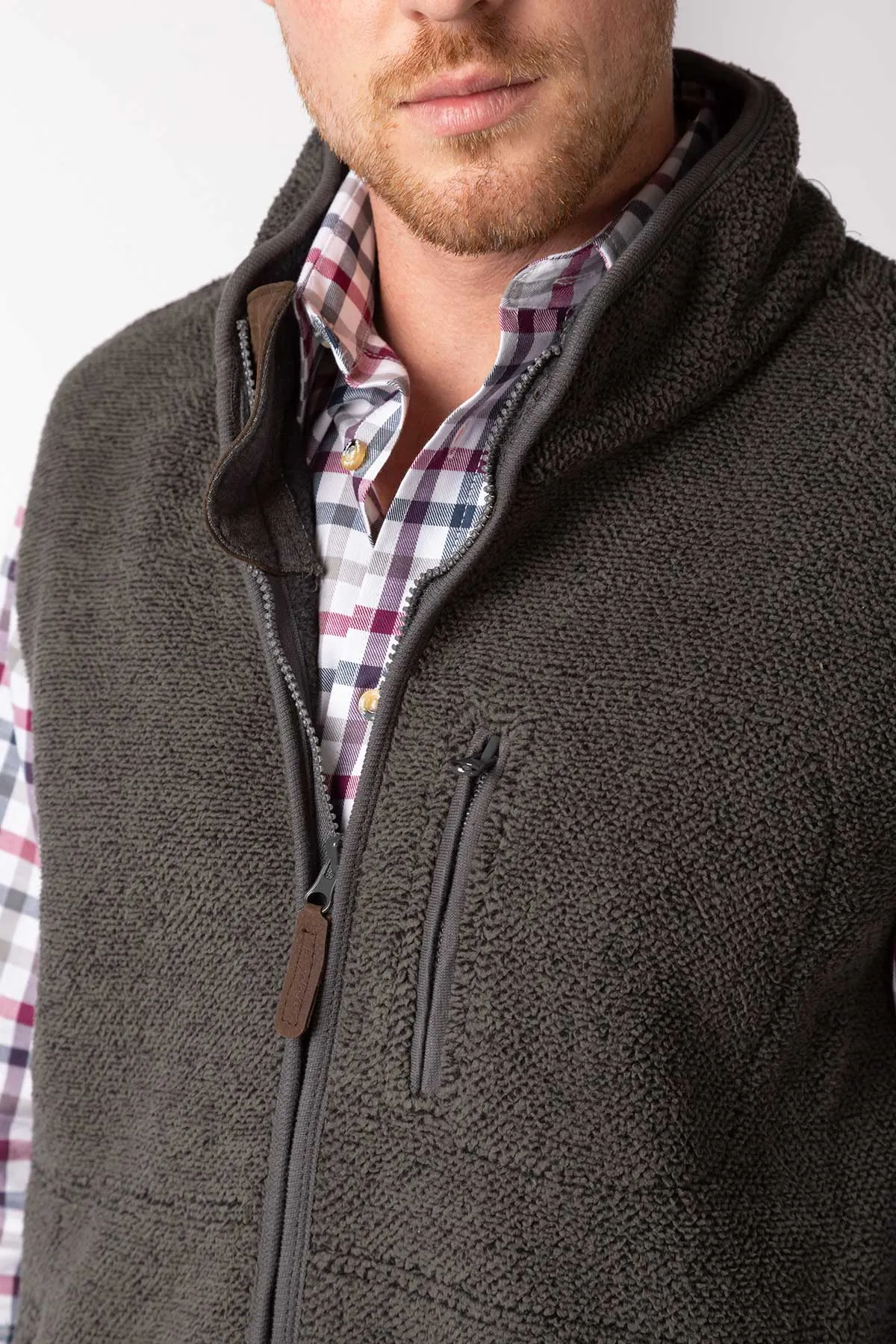 Men's Fleece Gilet - Cowlam