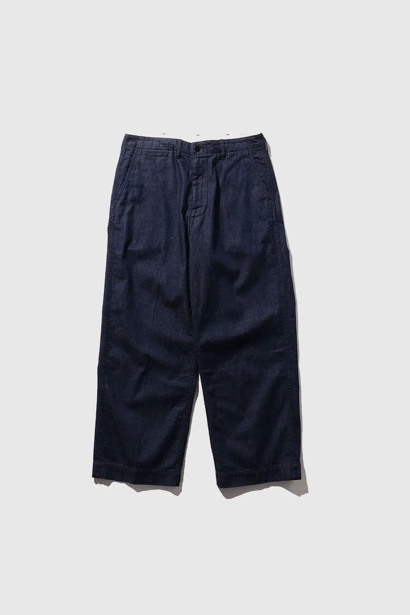 Mil Trousers Denim - Indigo