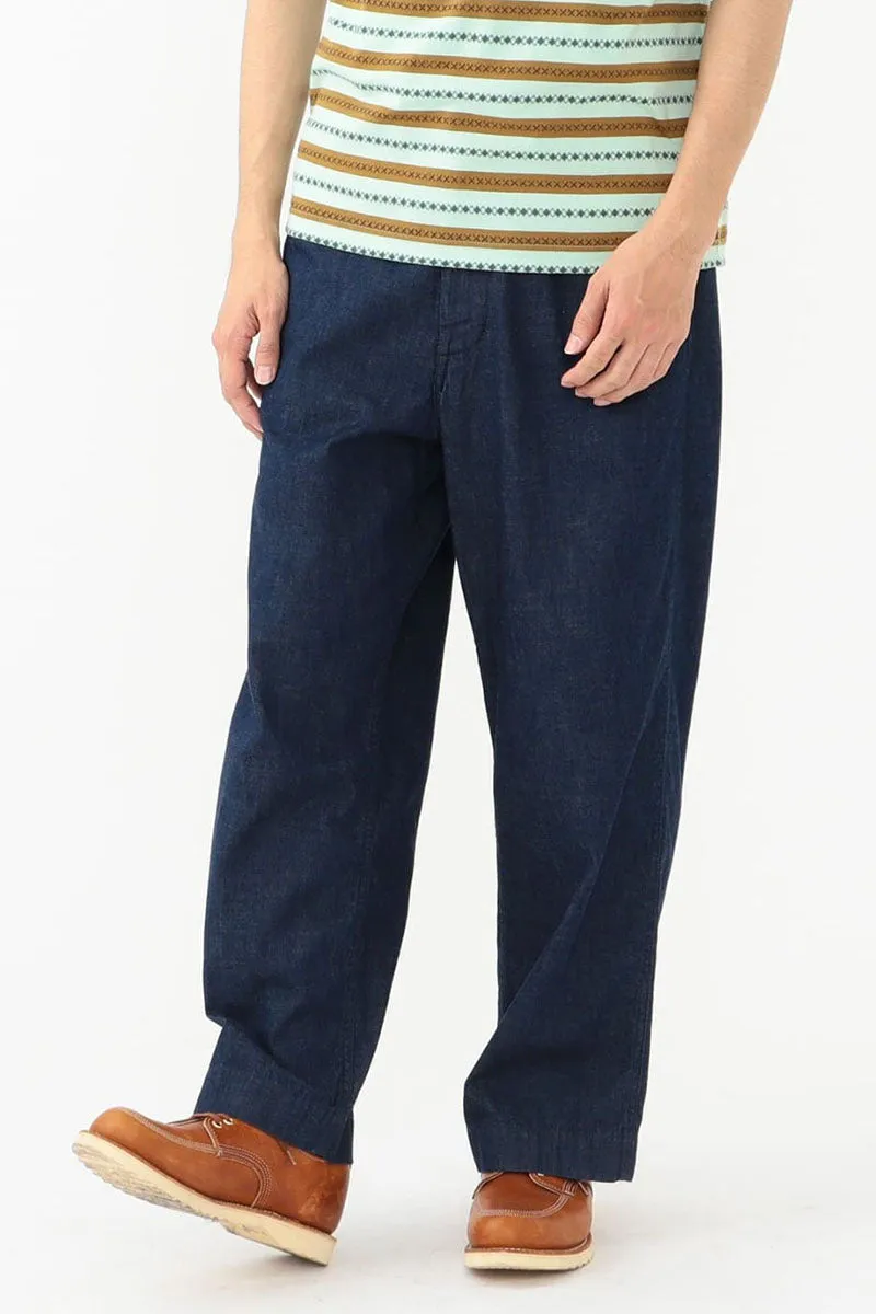 Mil Trousers Denim - Indigo