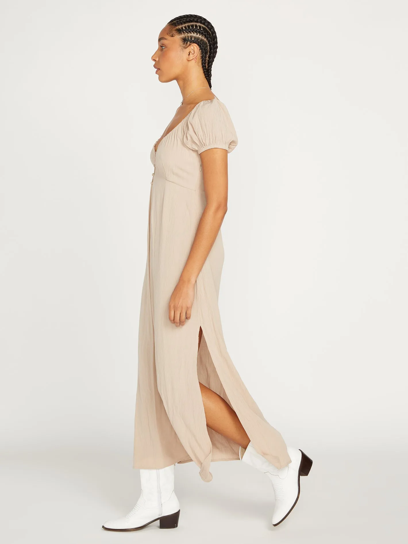 Moonblast Maxi Dress - Taupe