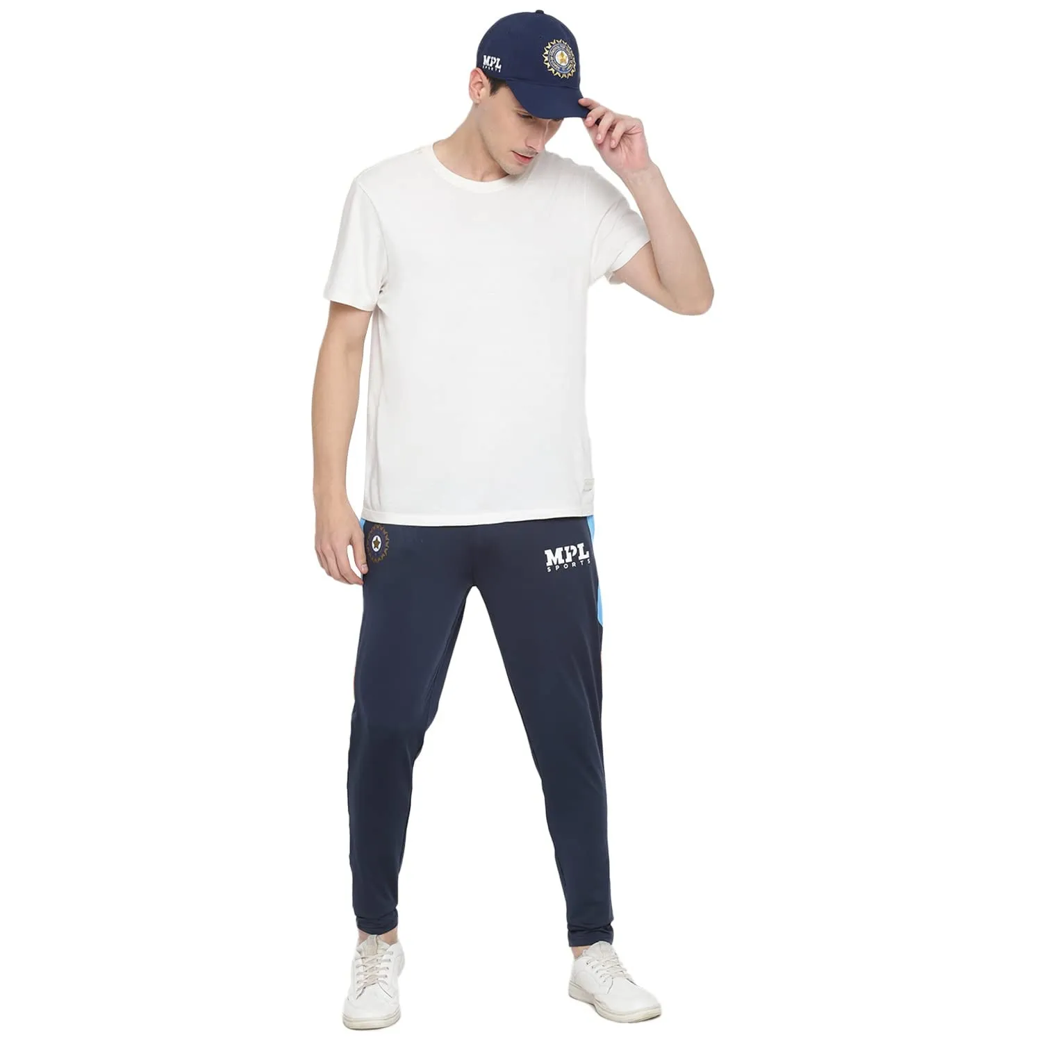 MPL Sports Official Team India Fan Training Pants - Navy Blue