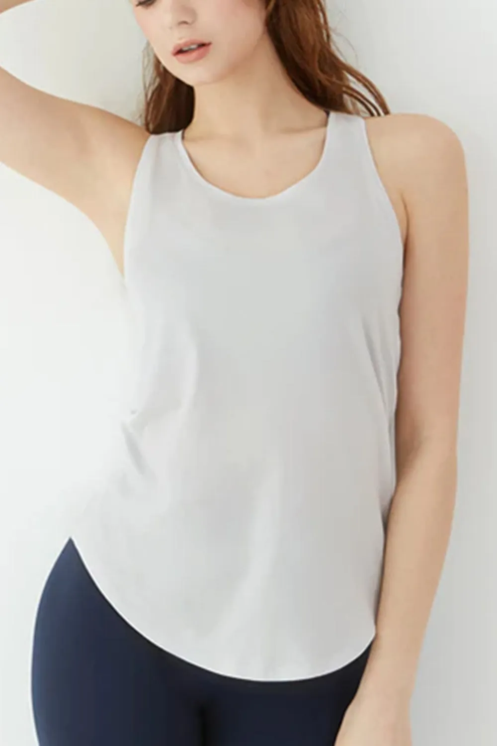 Naomi White Tank Top