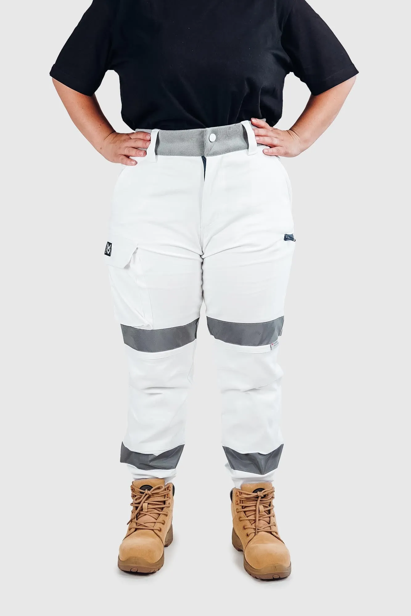 Nighthawk Workwear Chino v2 White Ladies