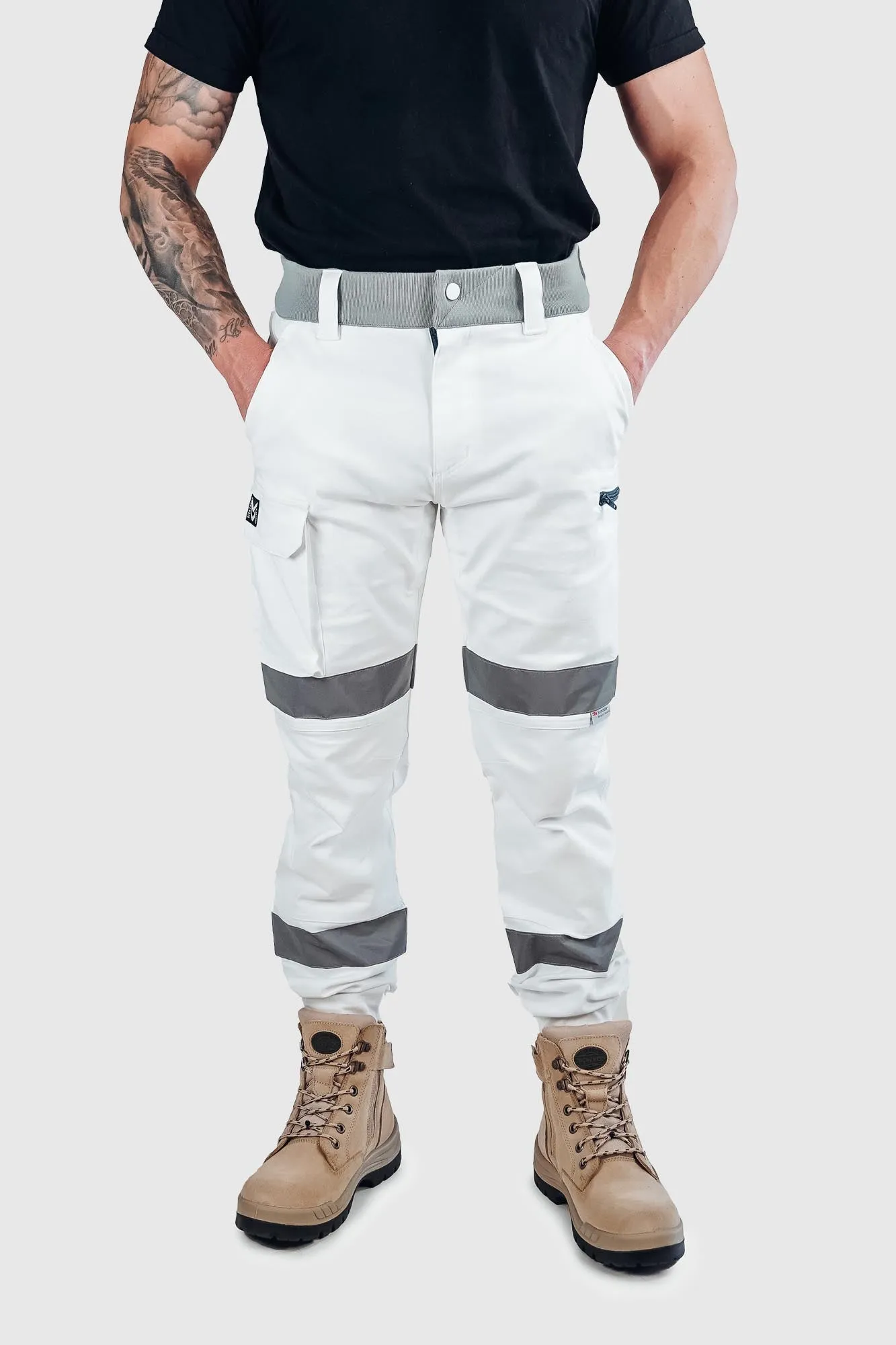 Nighthawk Workwear Chino v2 White