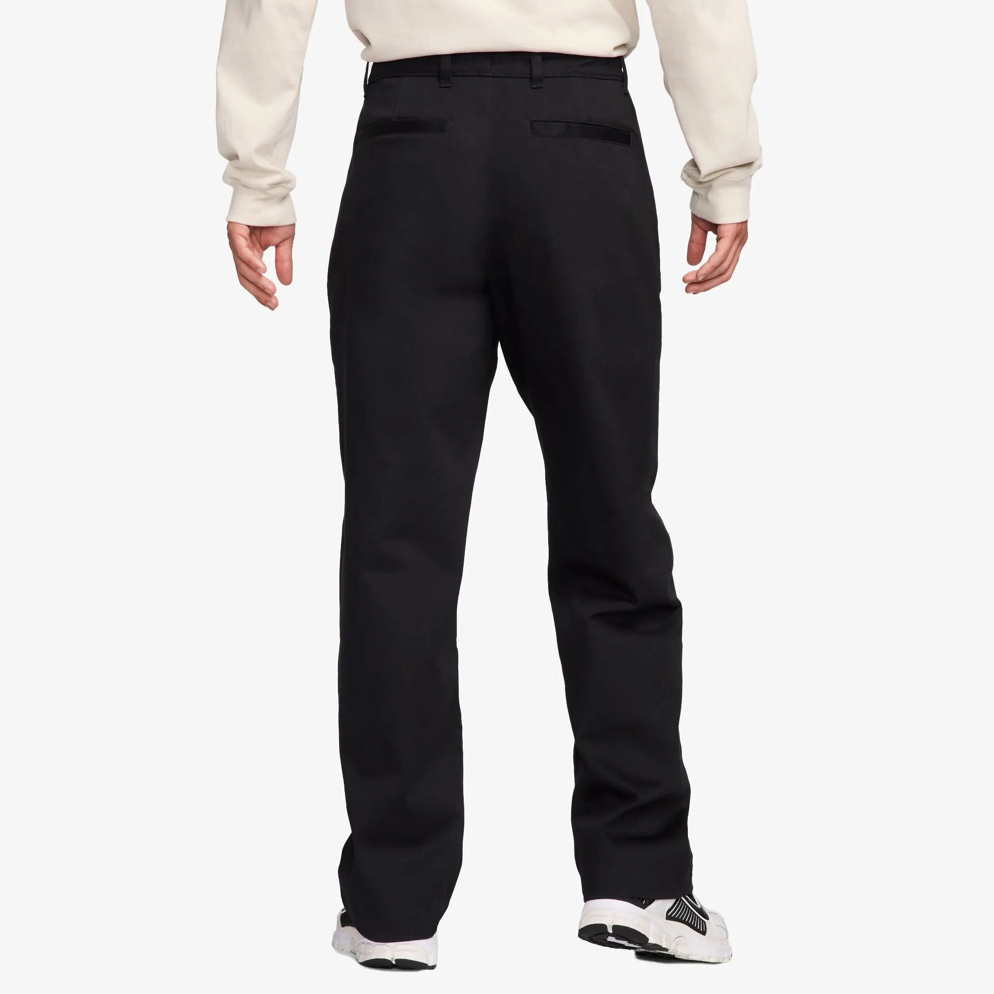 NIKE | LIFE EI CHINO PANTS { BLACK/WHITE