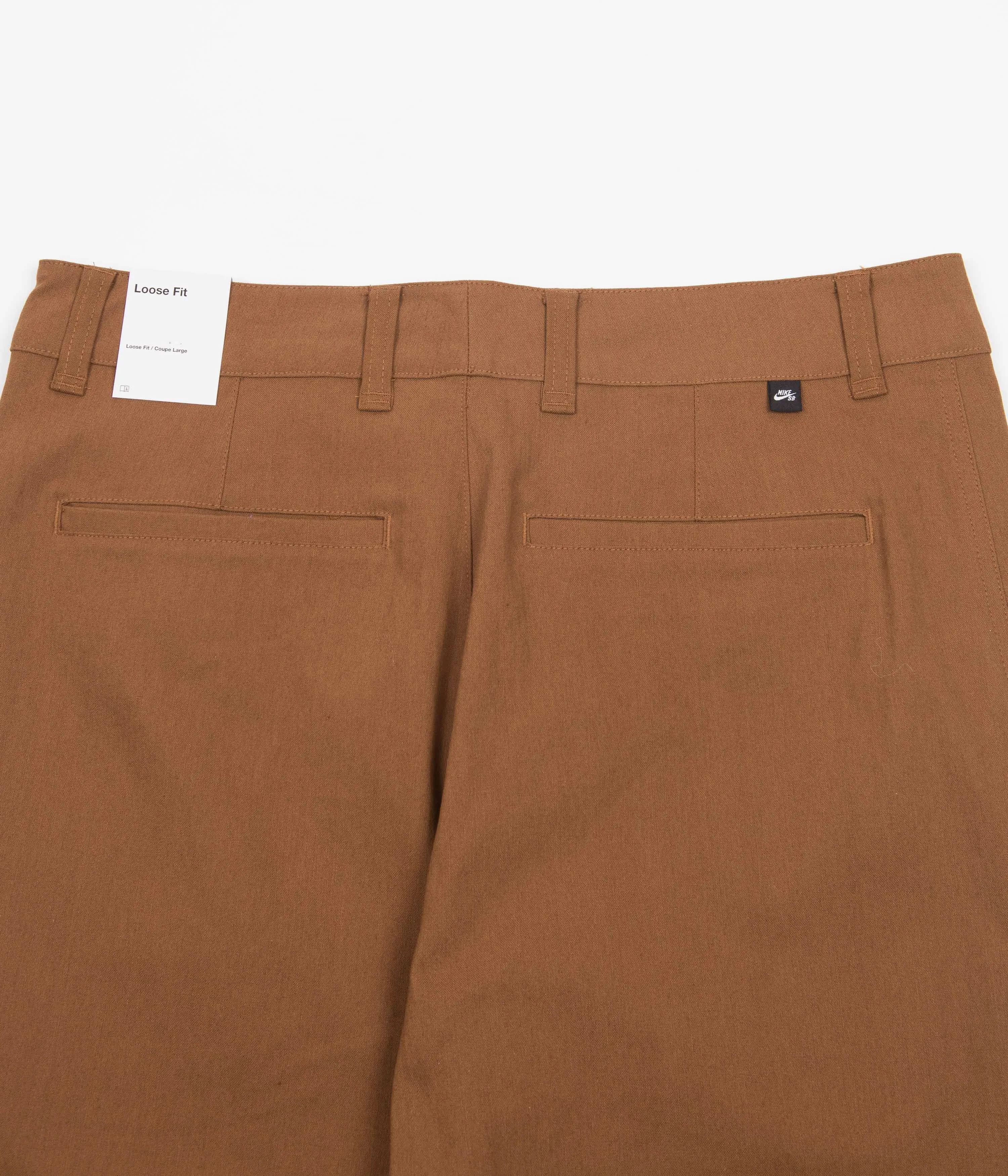 Nike SB Loose Fit Chino Pants - Pecan