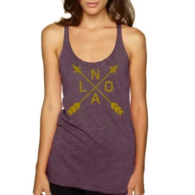 NOLA Arrows, Racerback Tank Top