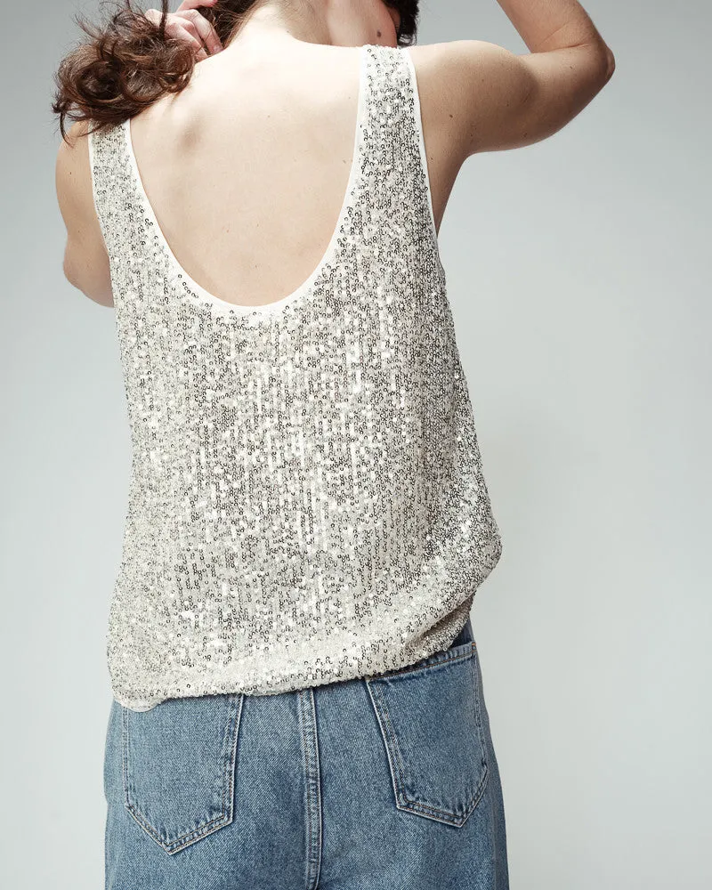 Ode Sequin Top