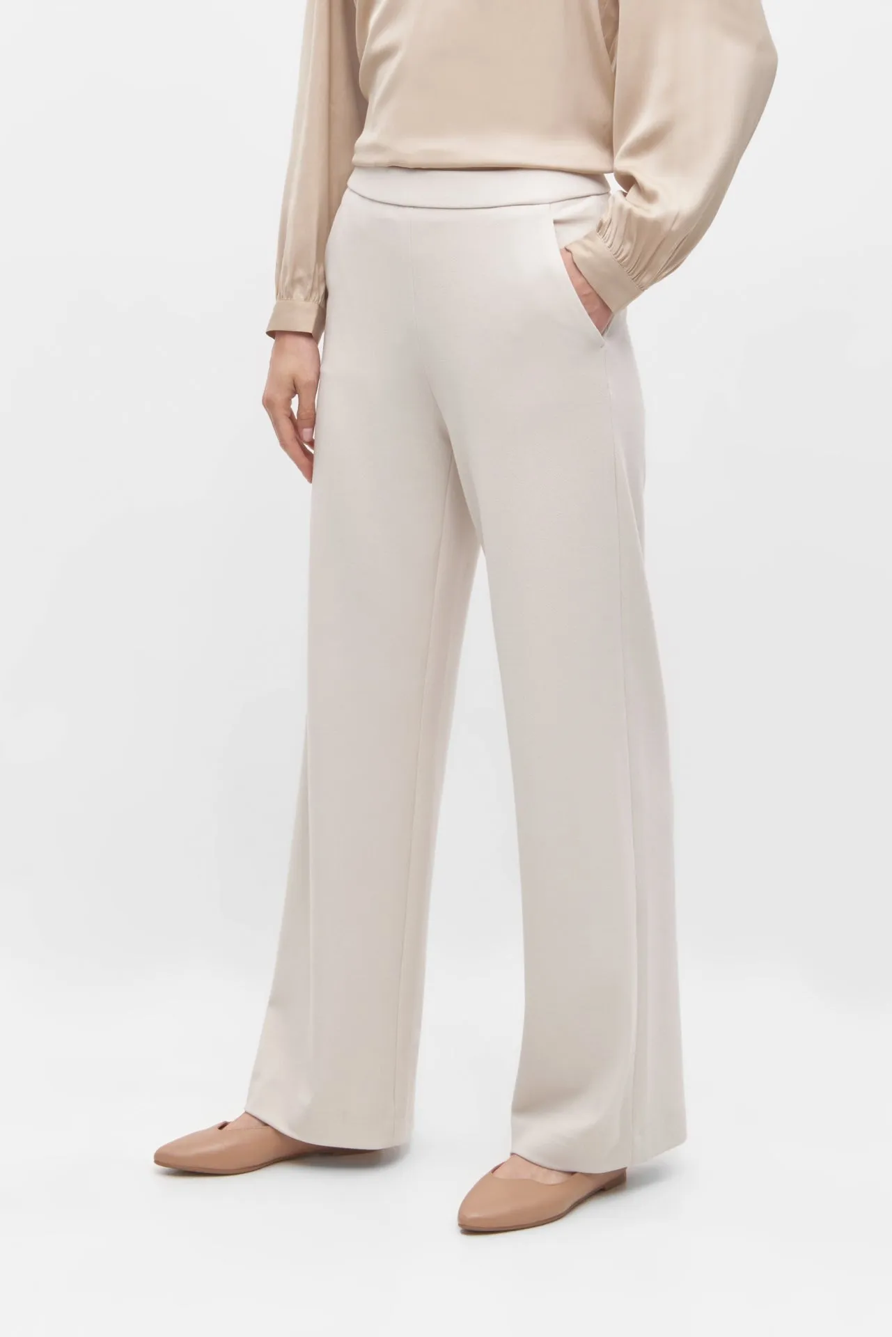 Palina Long Structure Jersey Pants