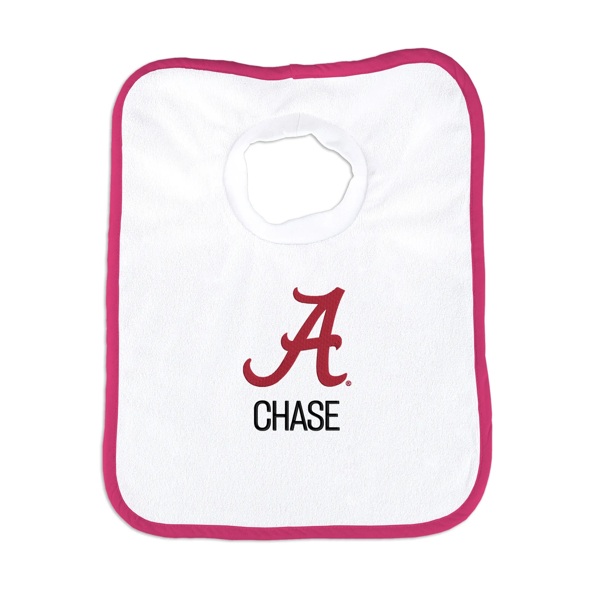 Personalized Alabama Crimson Tide Bib