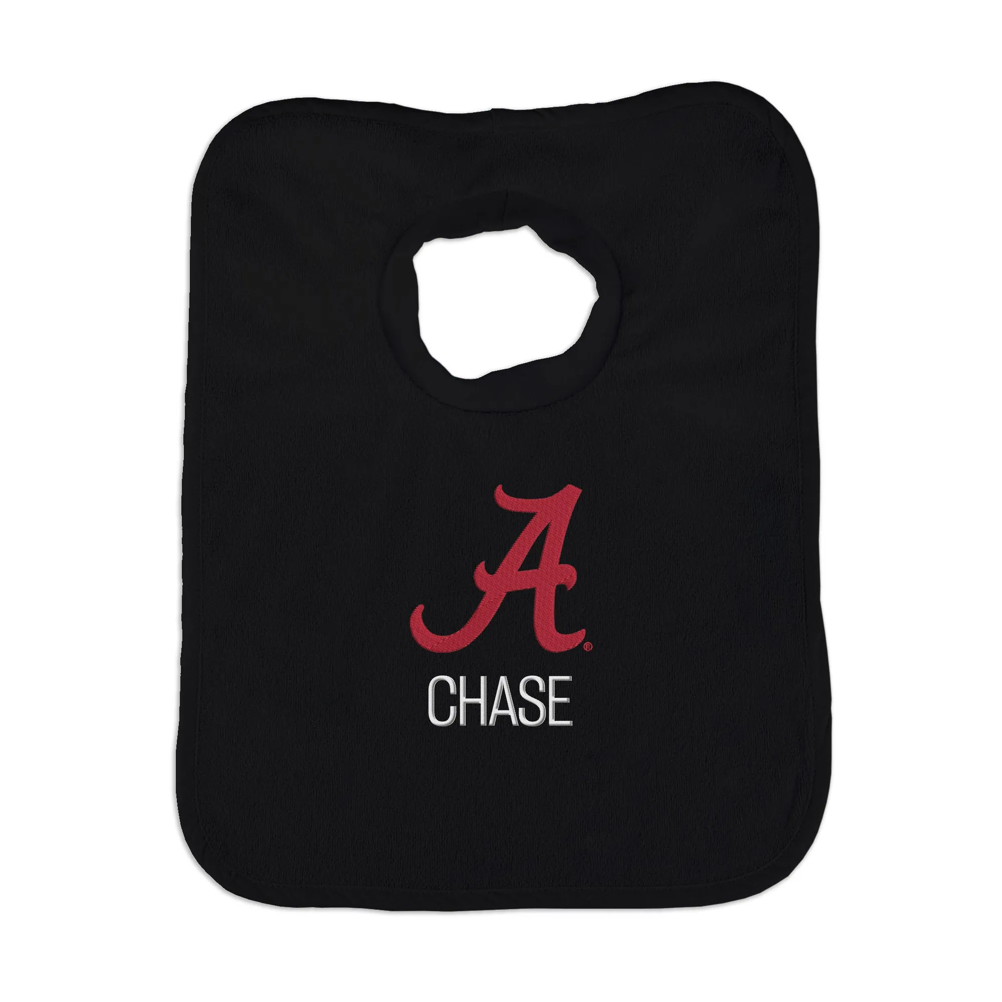 Personalized Alabama Crimson Tide Bib