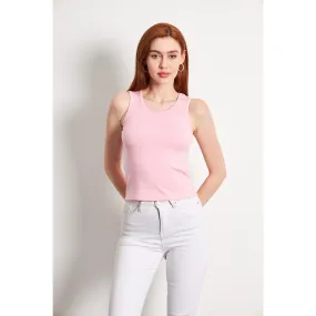 Pink Basic Tank Top